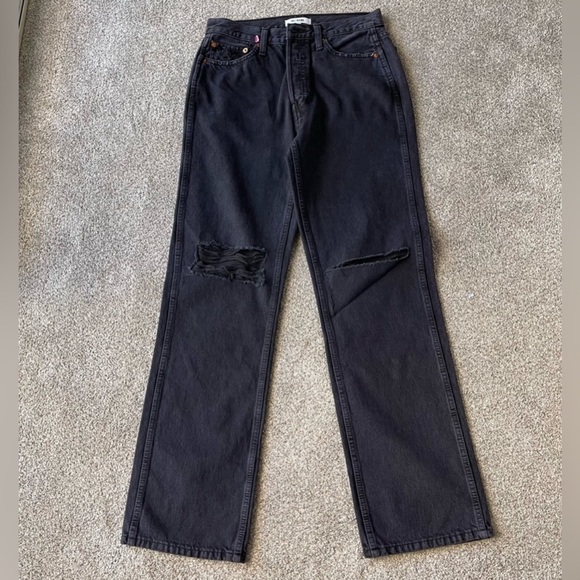 RE/DONE Denim 90’s High Rise Loose Fit Jeans​ - Picture 4 of 13